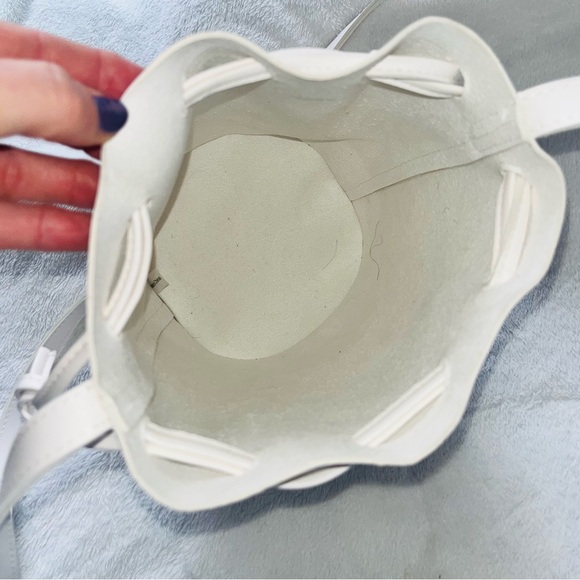 Derek Lam 10 Crosby White Leather Bucket Bag - Picture 7 of 12